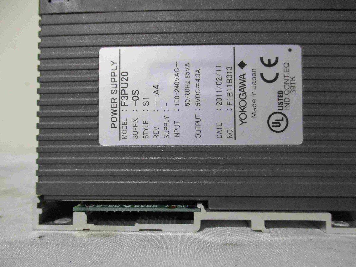 YOKOGAWA F3BU09 F3PU20 PU20-05 SP76-7N LC11-1F RZ81-OF NC34-ON ADD4-DV XD64-3F YD64-1P WD64-3P [k1115513133]