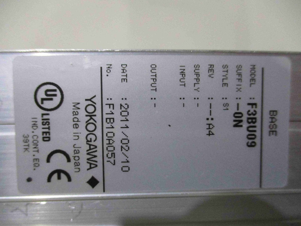 YOKOGAWA F3BU09 F3PU20 PU20-05 SP76-7N LC11-1F RZ81-OF NC34-ON ADD4-DV XD64-3F YD64-1P WD64-3P [k1115513133]