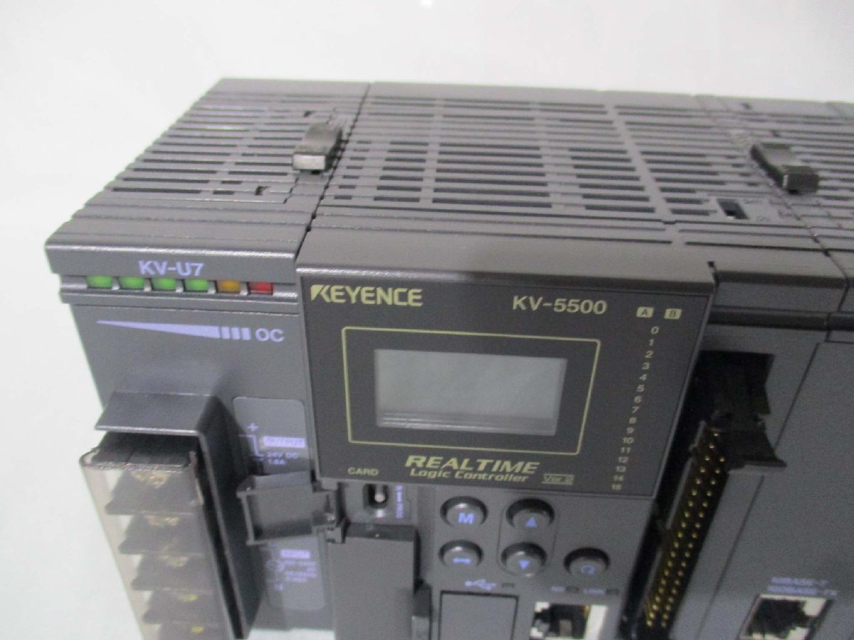 Keyence KV-5500 KV-U7 KV-LE21V-L21V-ML16V KV-EP21V-CL-CL20 [j1115513681]