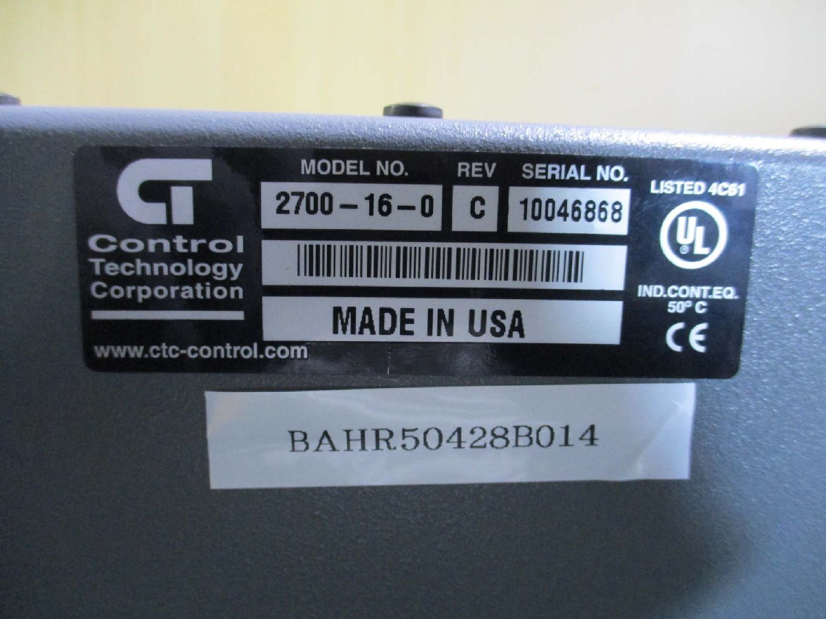 Control Technology Corporation 2700-16 2701E Motion Control Device [r1115502706]