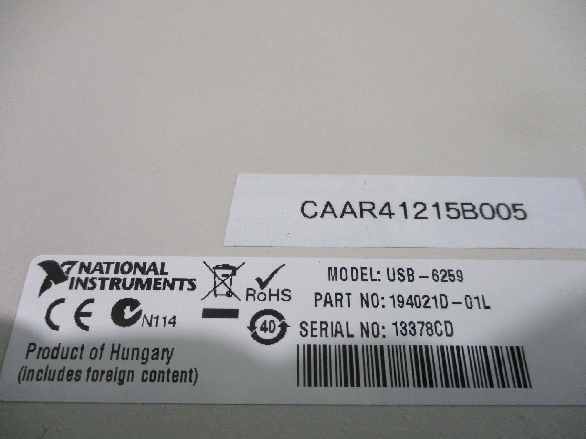 NATIONAL INSTRUMENTS USB-6259 Multifunction Device [g1115523300]