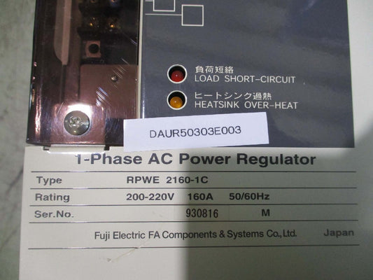 FUJI RPWE 2160-1C AC Power Regulator 200-220V 160A [h1115530353]