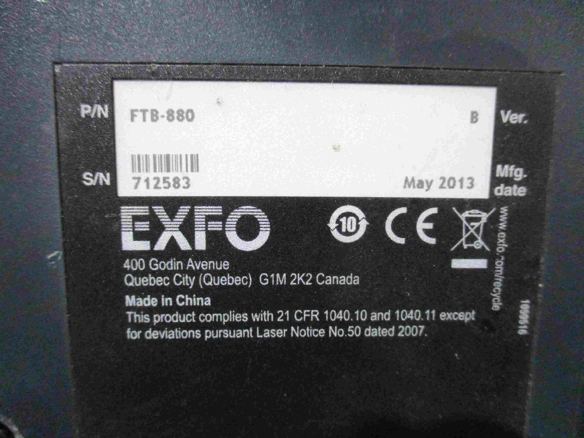 EXFO FTB-1 FTB-880 Optical Test Equipment [x1115514712]