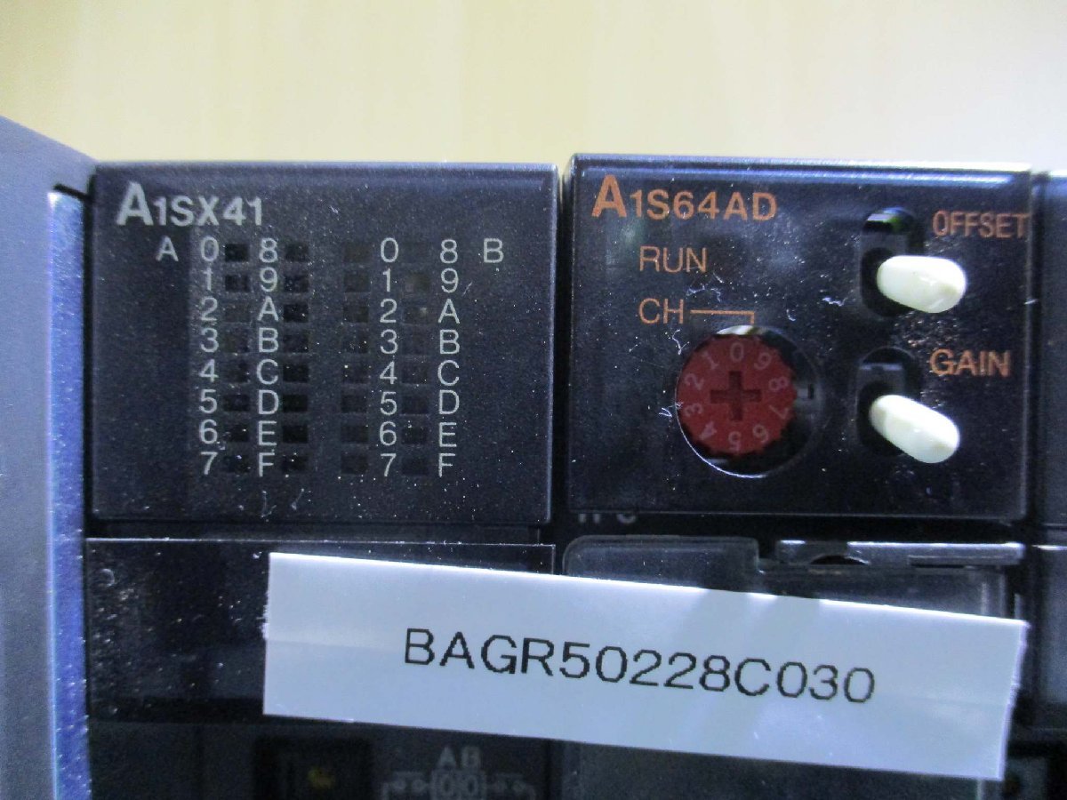 MITSUBISHI A1S61PN PLC Controller A1SX41 A1S64AD A1SY41 A1SJ71UC24-R4 A1SJ71QLP21S A1S28B [l1115520275]