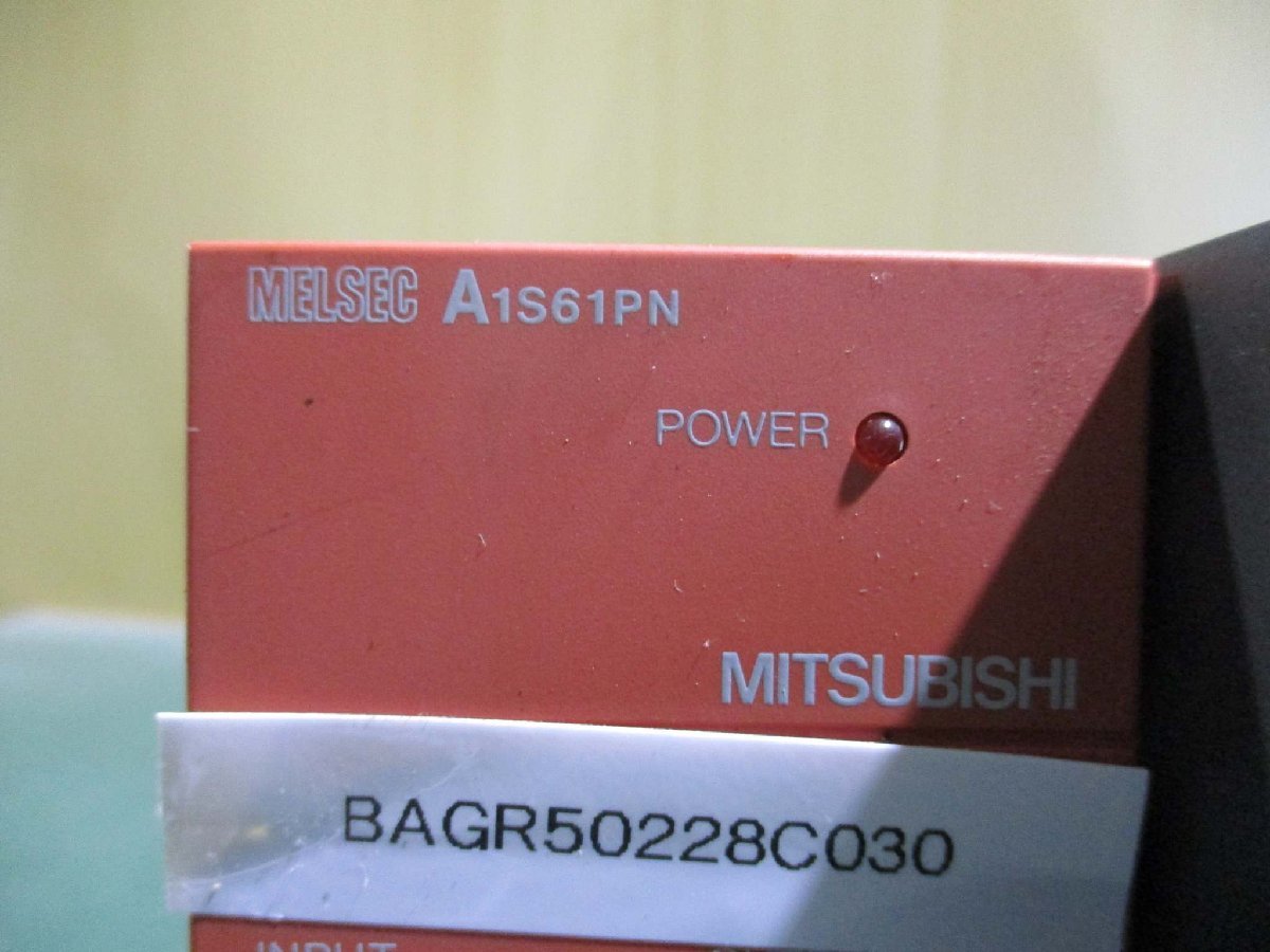 MITSUBISHI A1S61PN Programmable Controller [l1115520275]