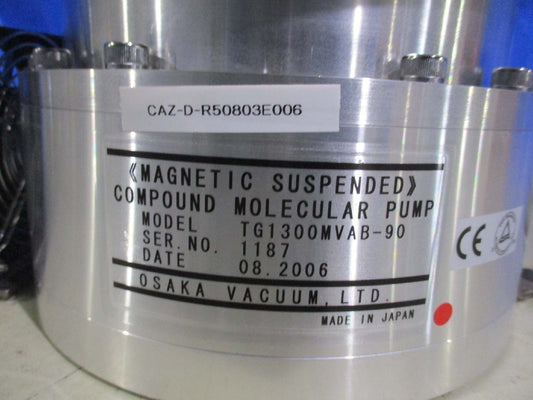 OSAKA TG1300MVAB-90 Turbo Molecular Pump A [h1115525187]
