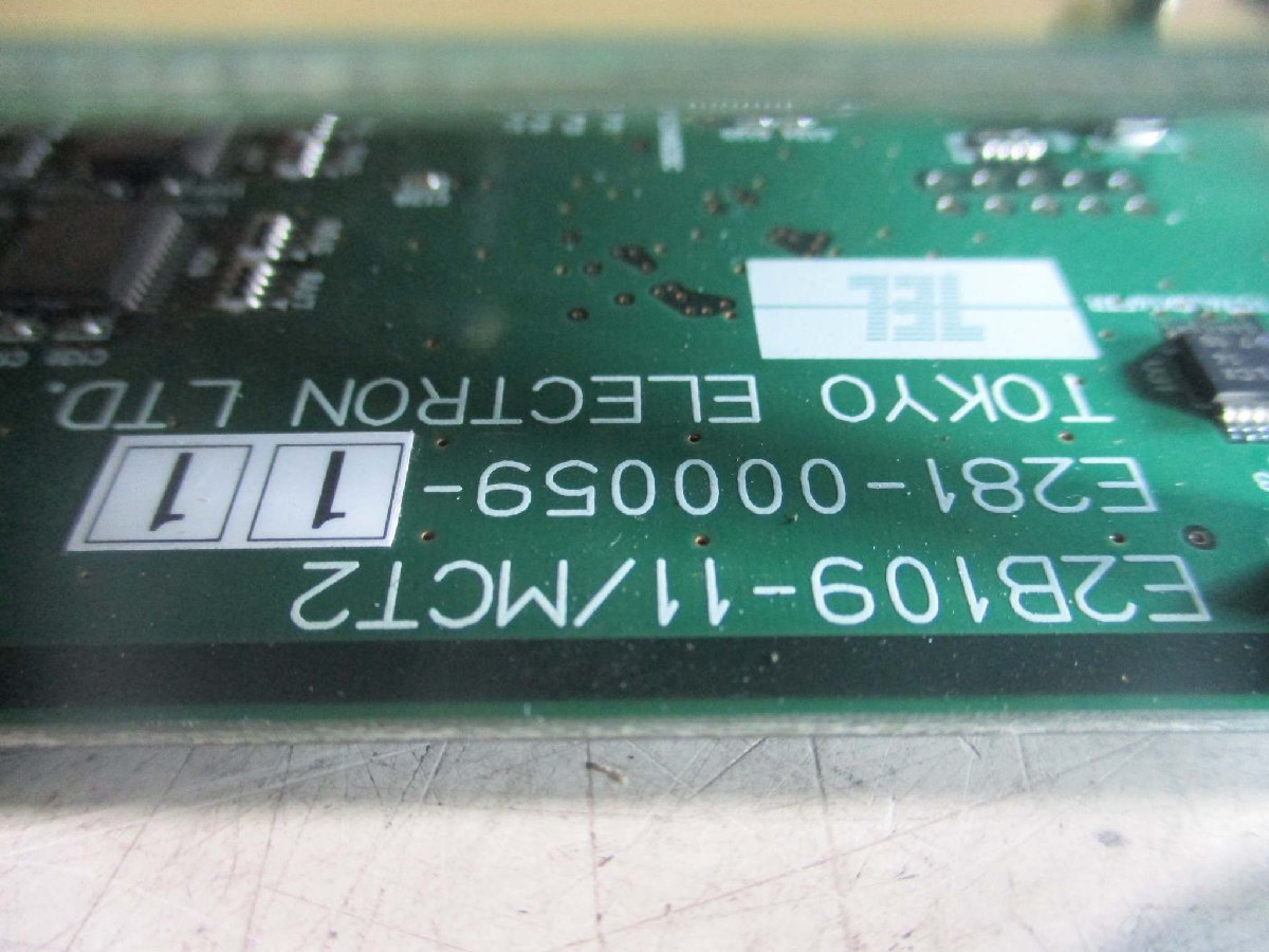 TEL TOKYO ELECTRON E2B108-11/MCT2 E281-000059-11/MCP2 E281-000059-11 Product [r1115505850]