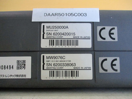 ANRITSU MW9076C Optical Pulse Tester [l1115523716]