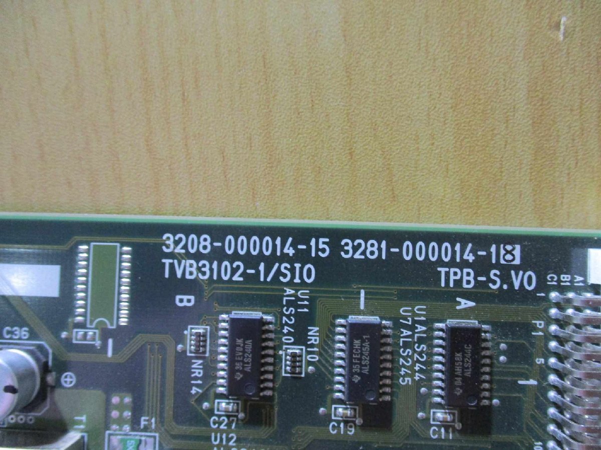 Tokyo Electron Ltd. 3208-000014-15 TVB3102-1/SI0 Base [e1115514345]