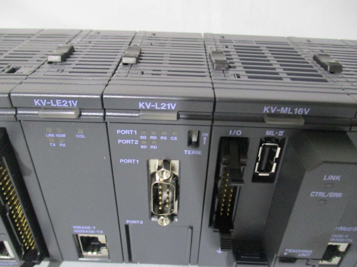 Keyence KV-5500 KV-U7 KV-LED21V-L21V-ML16V KV-EP21V-CL-CL20 KV-C64xc C64TC [k1115515695]