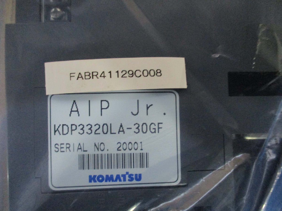 KOMATSU KDP3320LA-30GF HMI TOUCH SCREEN Panel Repair [t1115515008]
