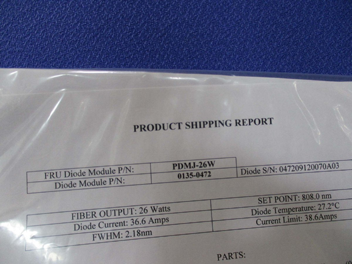 OCLARO PDMJ-26W Spectral Physics Diode [1115513095]