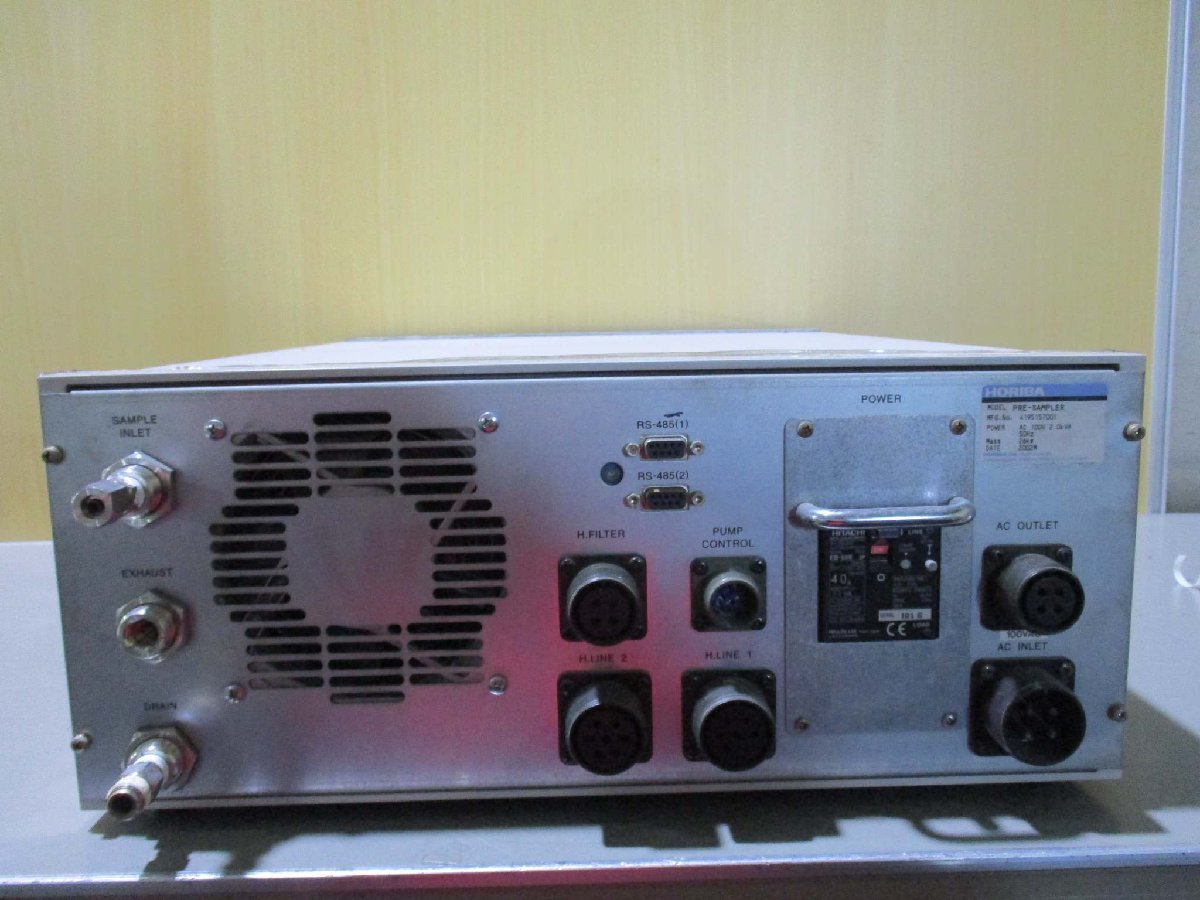 HORIBA PRE-SAMPLER AC100V 2.0KVA 50HZ [x1115519914]