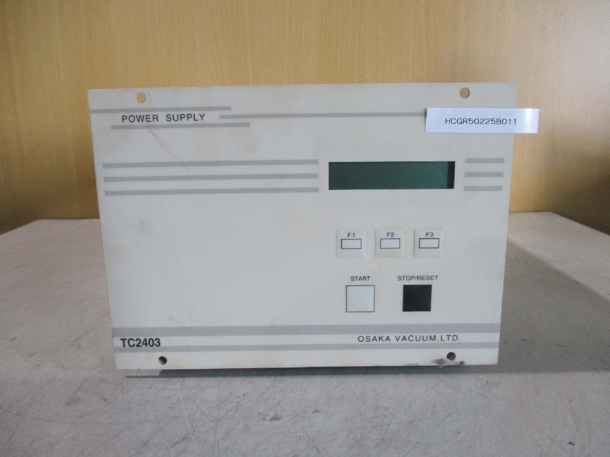 OSAKA TC2403 Turbo Pump Power Supply HCGR50225B011 [v1115536914]
