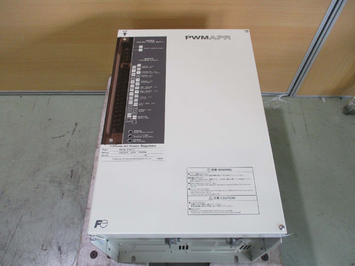 FUJI PWM APR 1-PHASE AC POWER REGULATOR RPWE 2160-1C AC Power Regulator 200-220V 160A [g1115525726]
