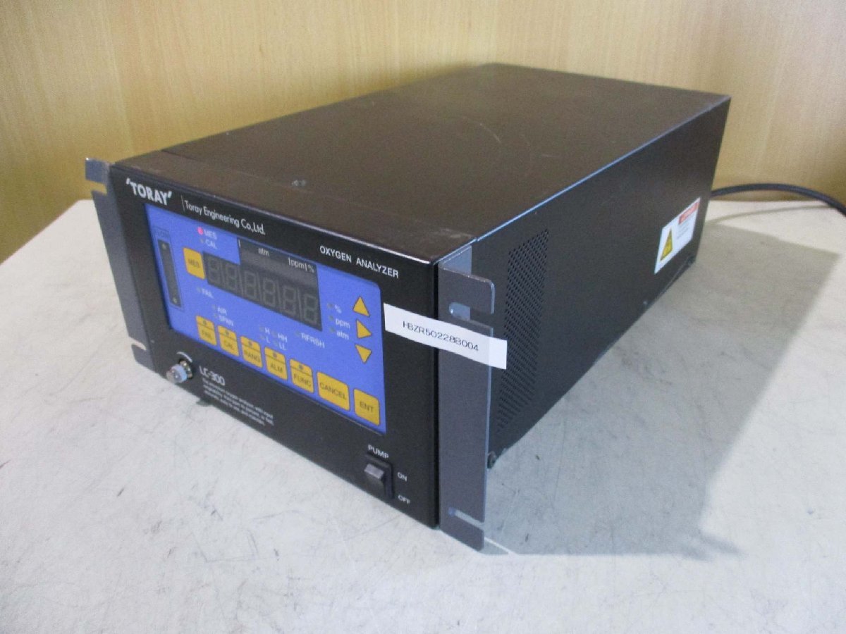 TORAY LC-300 Oxygen Analyzer Acid Analysis Device [f1115514818]