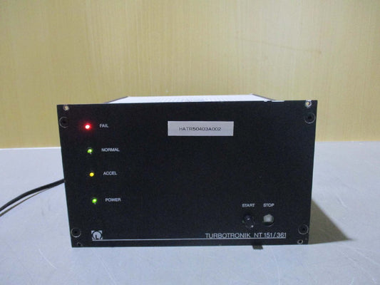 LEYBOLD TURBOTRONIK NT 151/361 Turbo Molecular Pump Controller [m1115514069]