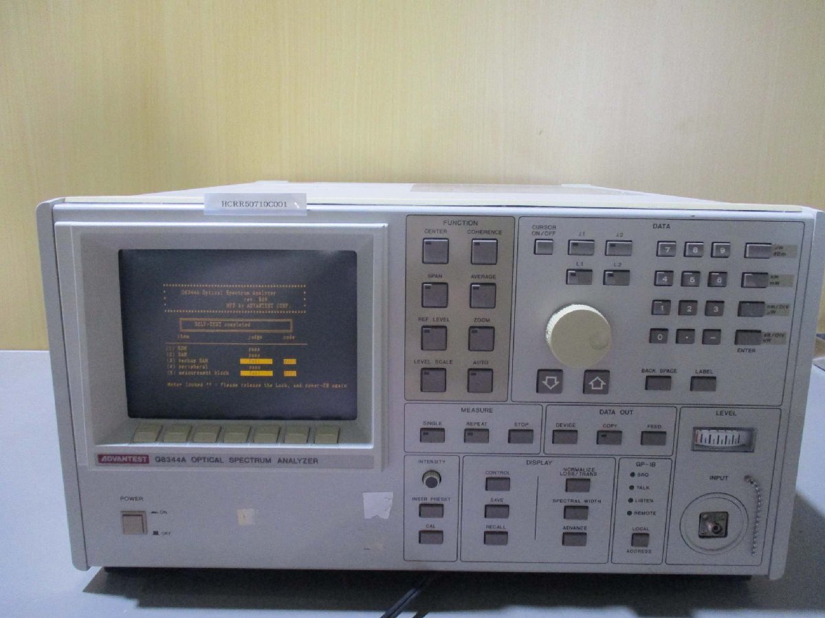 ADVANTEST Q8344A Optical Spectrum Analyzer [1115521464]