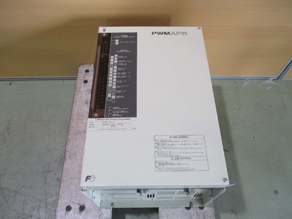 FUJI PWM APR 1-PHASE AC POWER REGULATOR RPWE 2160-1C AC Power Regulator 200-220V 160A [s1115520016]