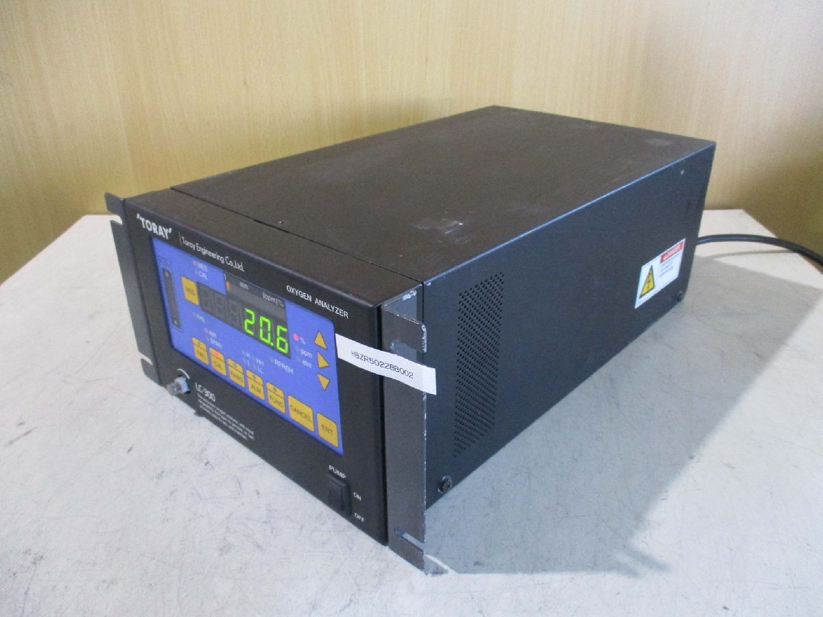 TORAY LC-300 Oxygen Analyzer Acid Analysis Device 100V [w1115534851]