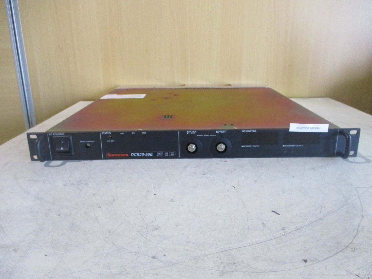 SORENSEN DCS20-50EM13 Programmable DC Power Supply [n1115515094]