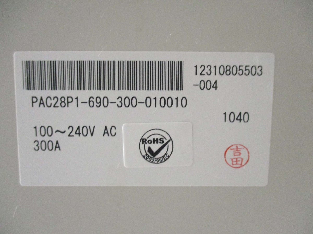 SHIMADEN PAC28P1-690-300-010010 Power Regulator Single Phase 100-240V AC 300A [j1115529957]