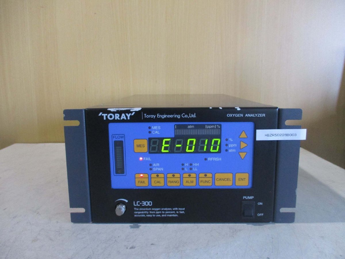 TORAY LC-300 Oxygen Analyzer Acid Analysis Device 100V [b1115525880]