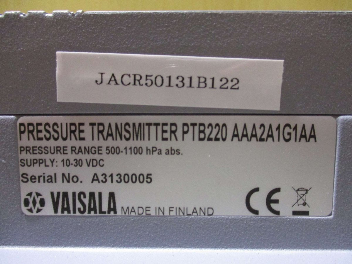 VAISALA PTB220 Pressure Transmitter 10-30VDC [n1115522369]