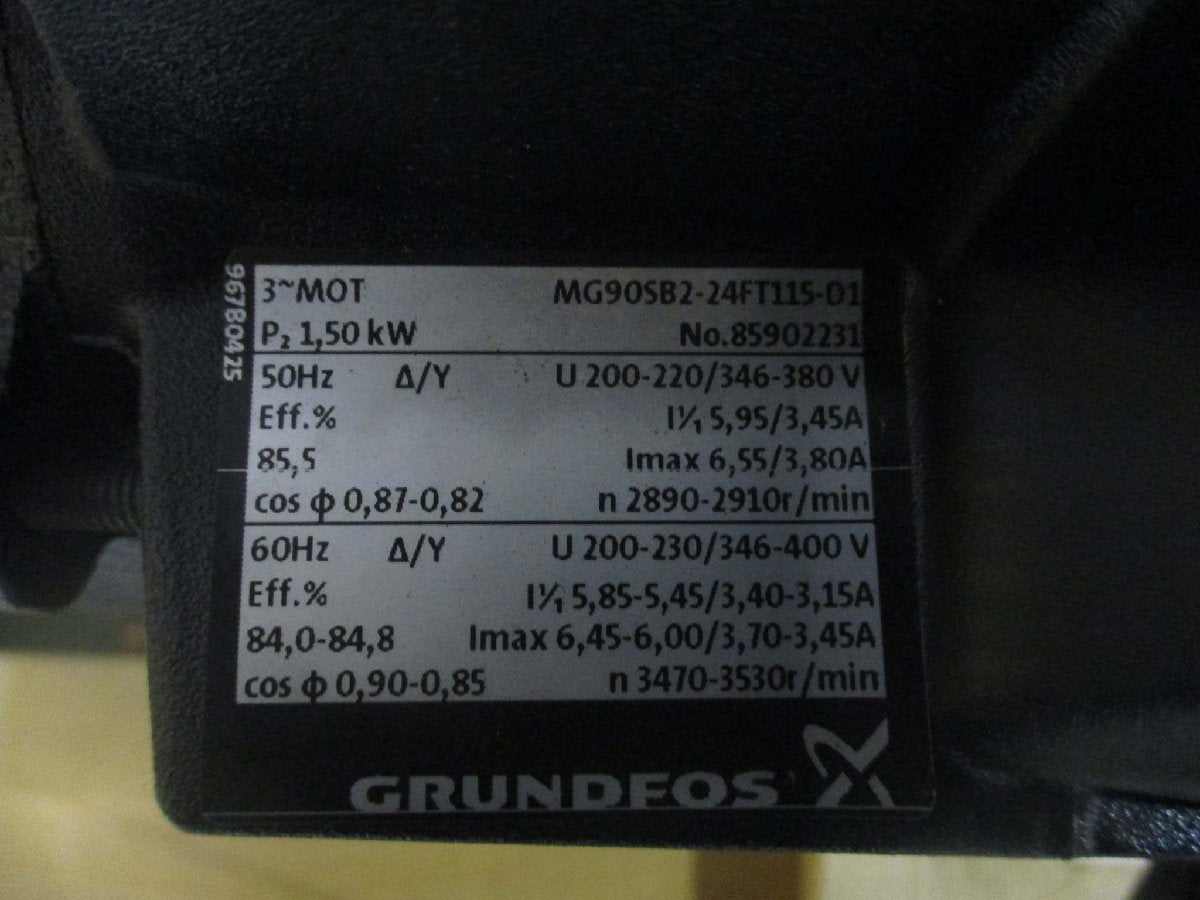 Grundfos MG90SB2-24FT115-D1 Pump Motor [n1115521479]