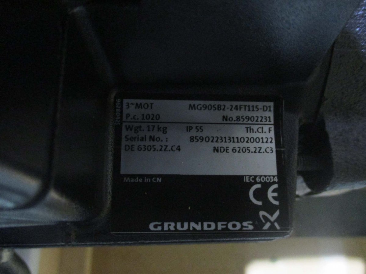 Grundfos MG90SB2-24FT115-D1 Pump Motor [n1115521479]