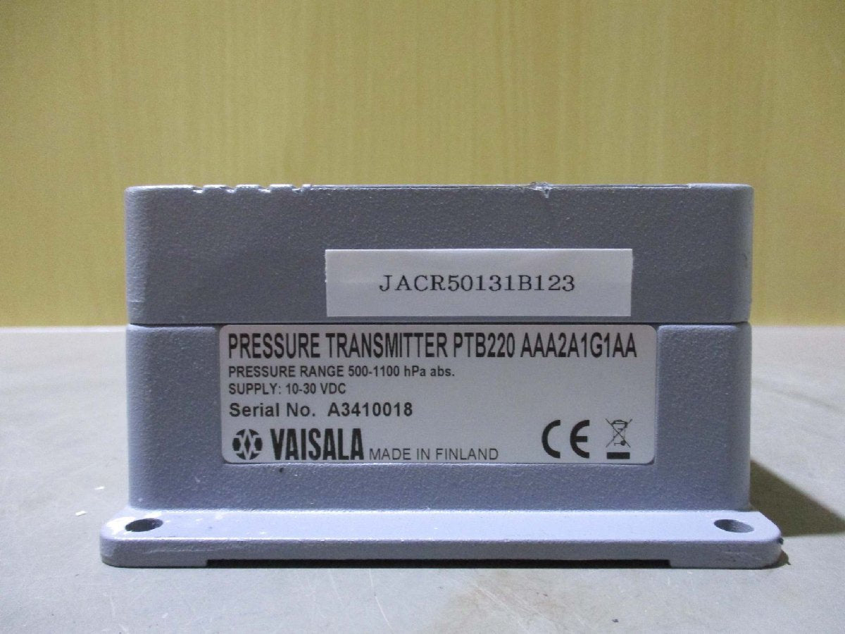 VAISALA PTB220 Pressure Transmitter 10-30VDC [q1115521684]