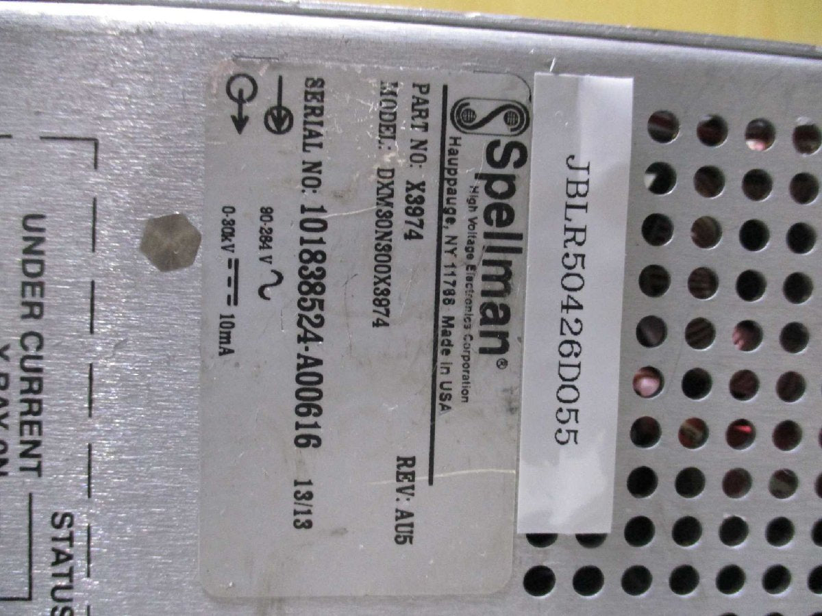 SPELLMAN DXM30N300X3974 Power Supply [e1115525237]