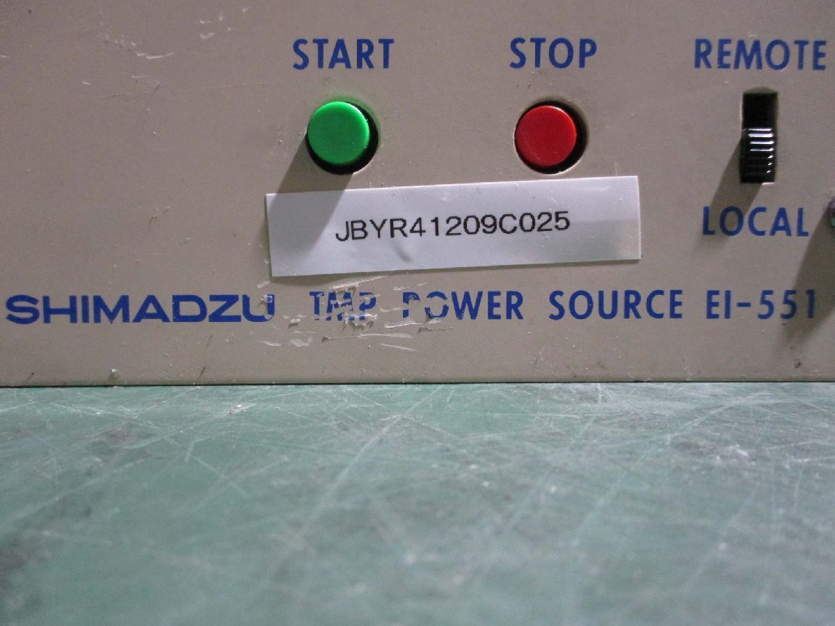 Shimadzu EI-551 TMP Power Source [c1115526553]