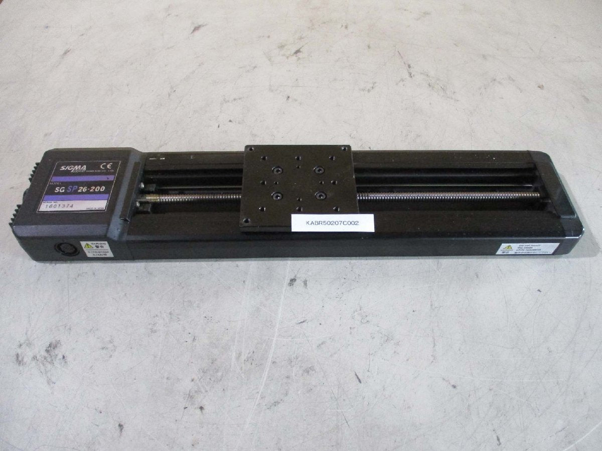 SIGMAKOKI SGSP26-200 Precision Automatic X-Axis Stage [c1115523588]