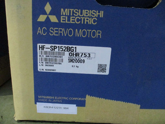 New and used MITSUBISHI AC SERVO MOTOR HF-SP152BG1 AC servo motor 1.5KW(KBER41227E004) [d1115539007]