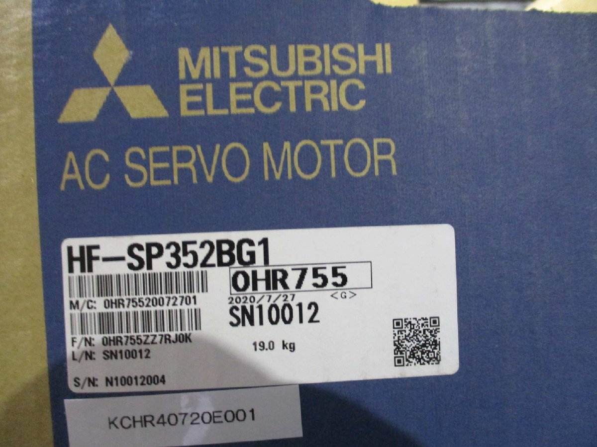 New and used MITSUBISHI AC SERVO MOTOR HF-SP352BG1 AC servo motor 3.5KW(KCHR40720E001) [q1115533492]