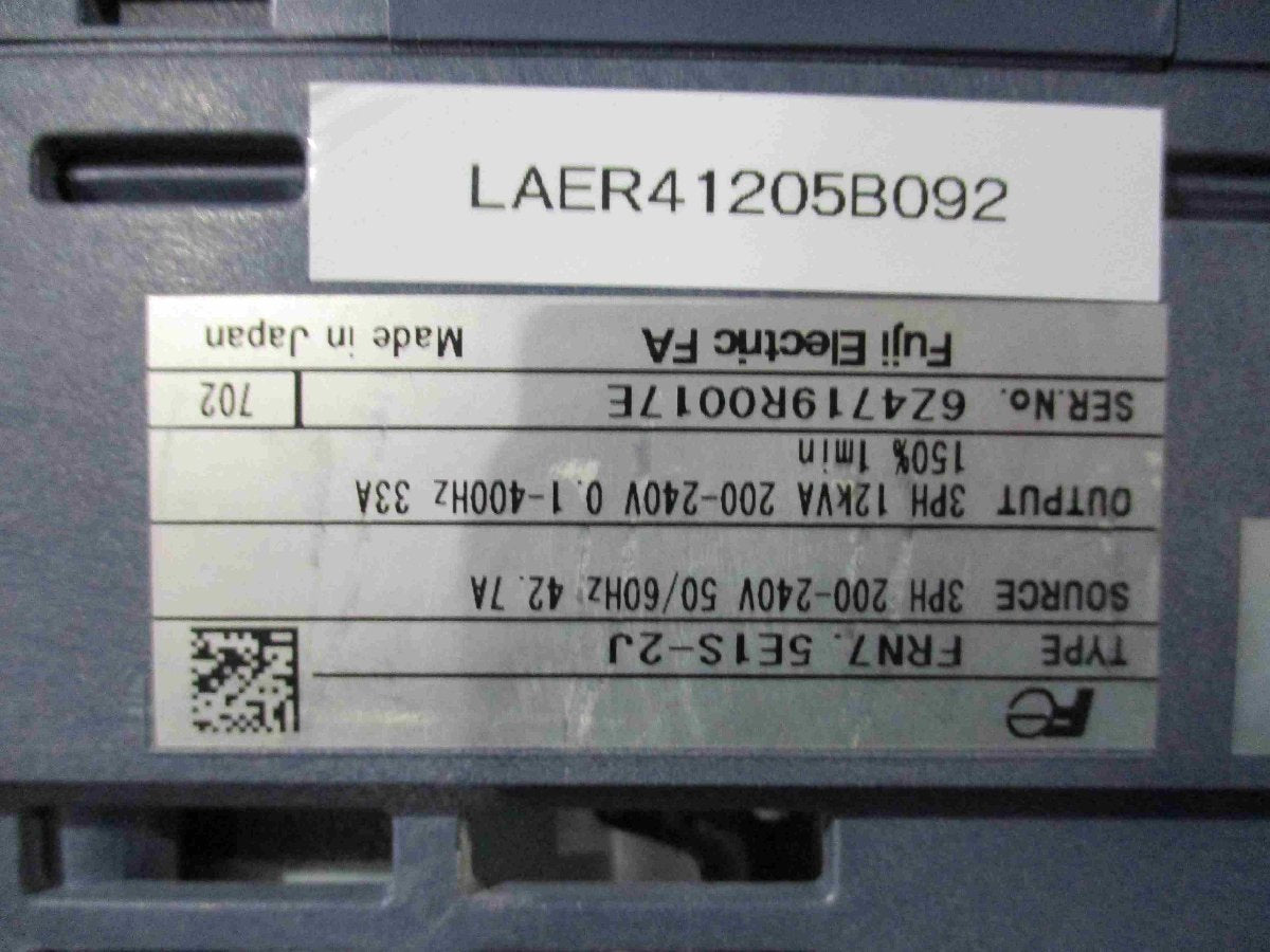 Fuji Electric FRN7.5E1S-2J Inverter [s1115533812]