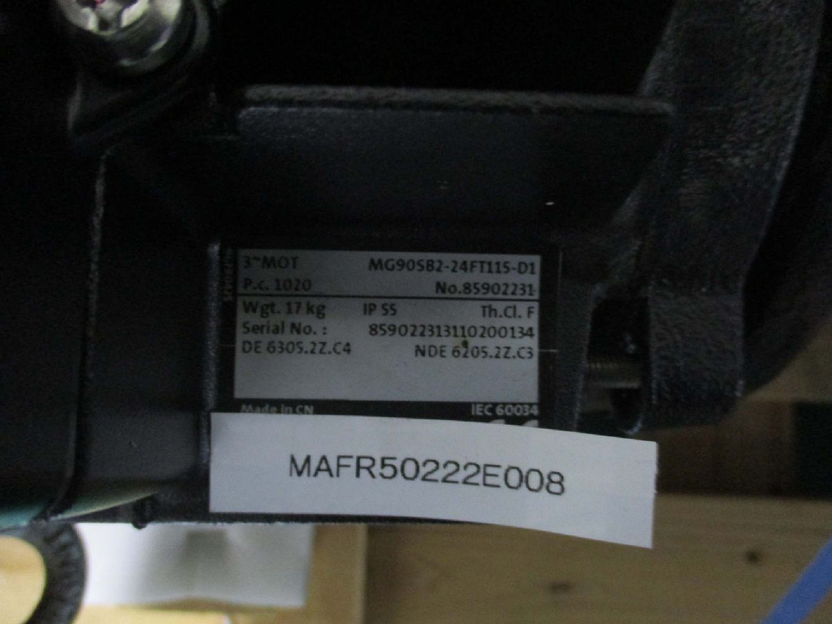 Grundfos MG90SB2-24FT115-D1 Pump Motor CR10-2 A-F-A-V-HQQV 1.5KW [p1115544700]