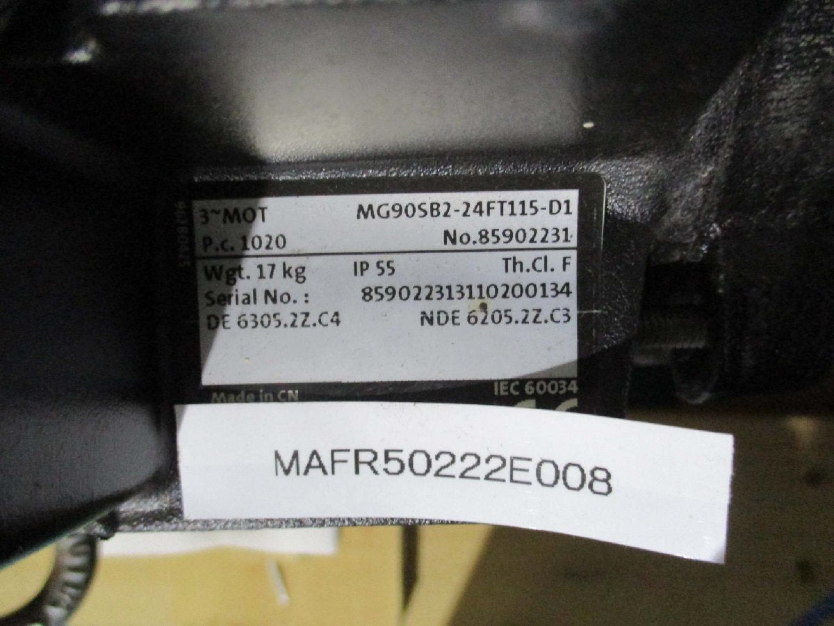 Grundfos MG90SB2-24FT115-D1 Pump Motor CR10-2 A-F-A-V-HQQV 1.5KW [p1115544700]
