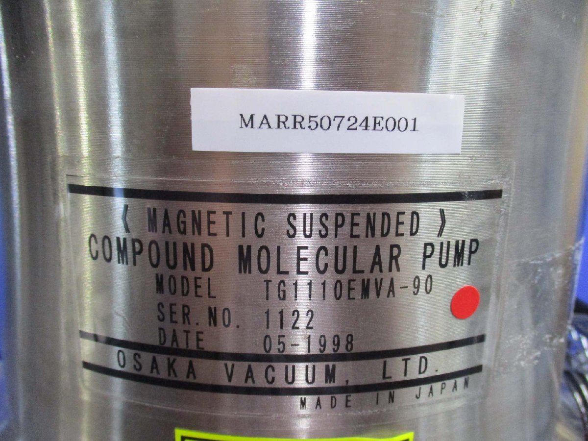 OSAKA TG1110EMVA-90 Vacuum Molecular Pump [b1115542356]