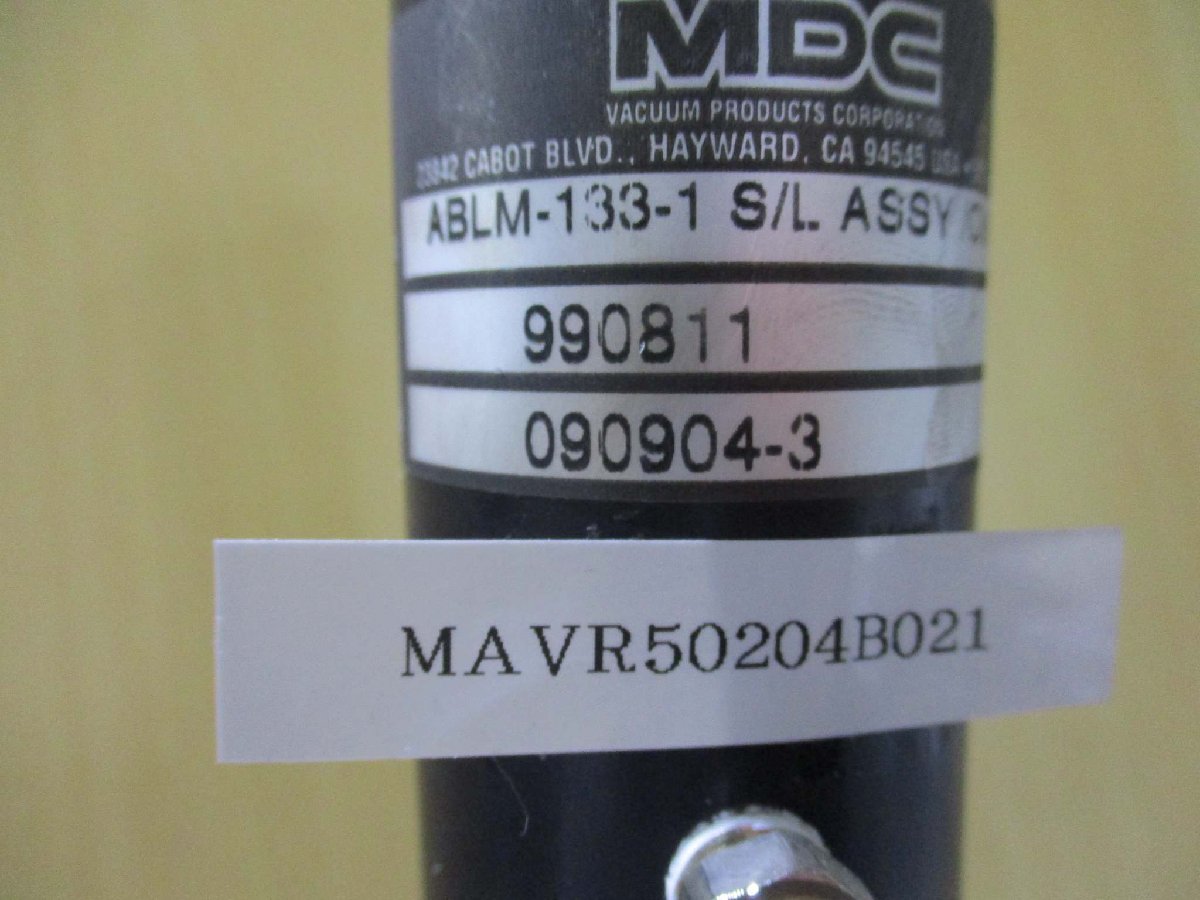 MDC ABLM-133-1 Vacuum Pneumatic Linear Motion Assembly [g1115539297]