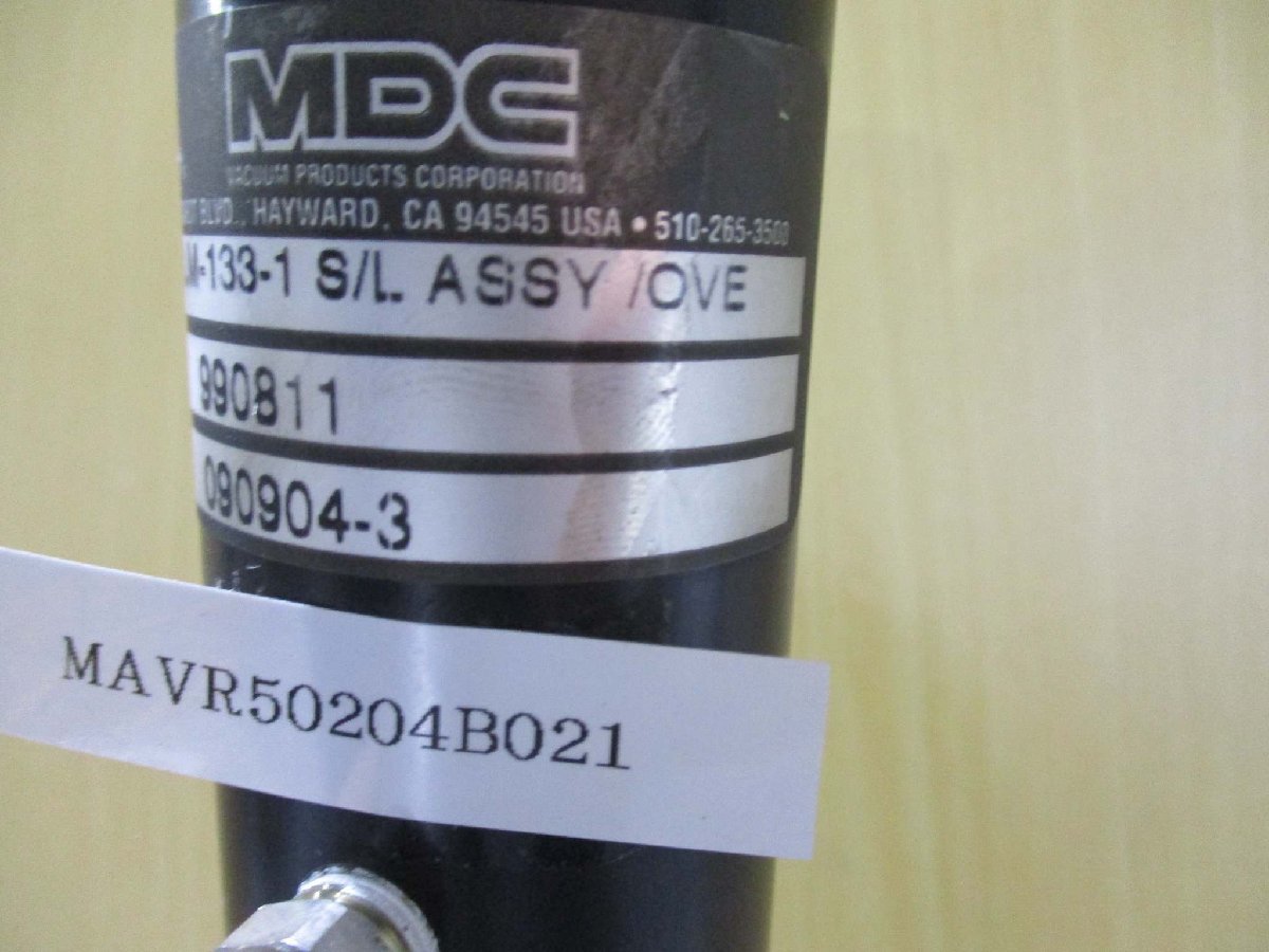 MDC ABLM-133-1 Vacuum Pneumatic Linear Motion Assembly [g1115539297]