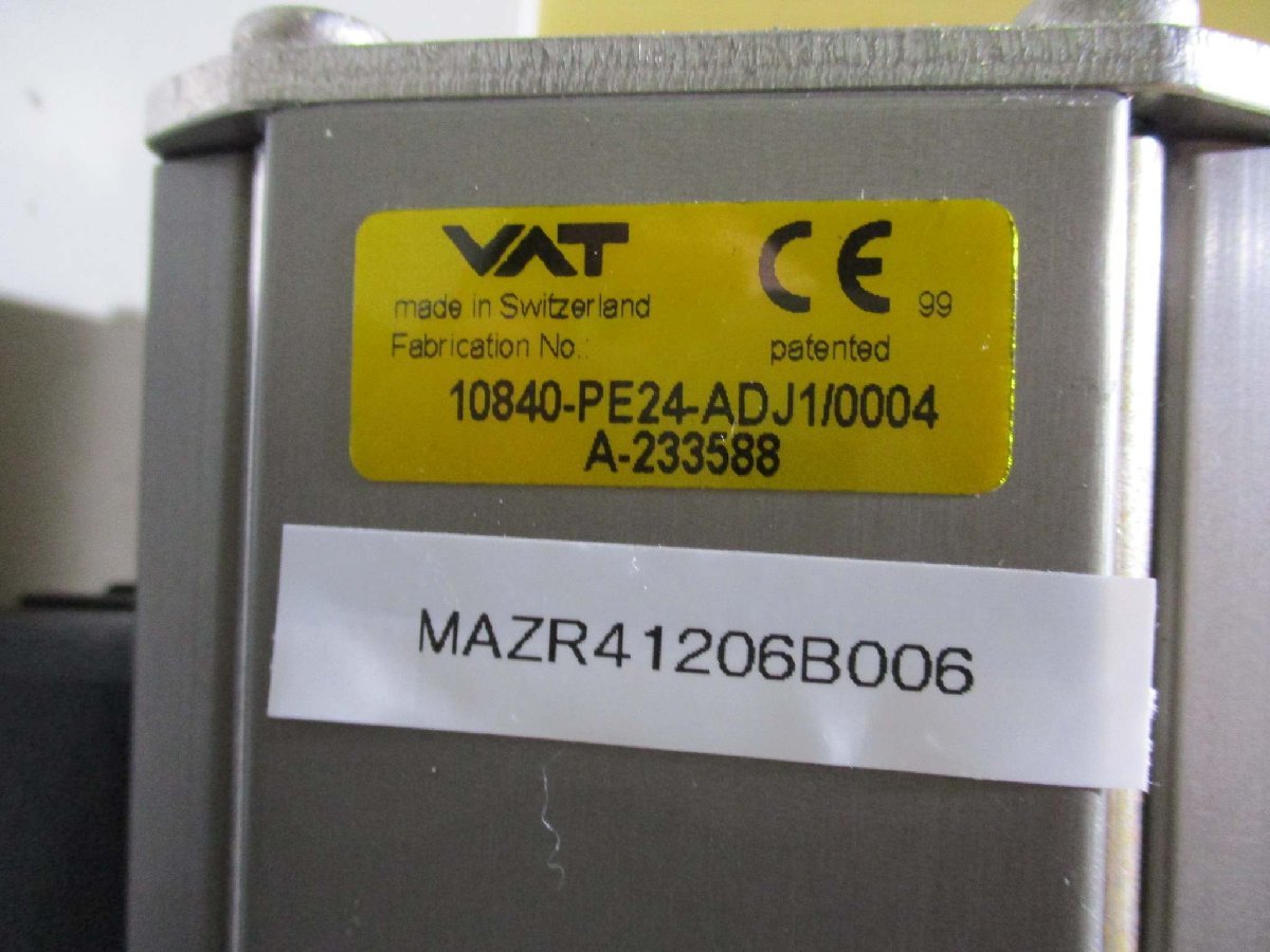VAT 10840-PE24-ADJ1 UHV GATE VALVE [h1115547698]