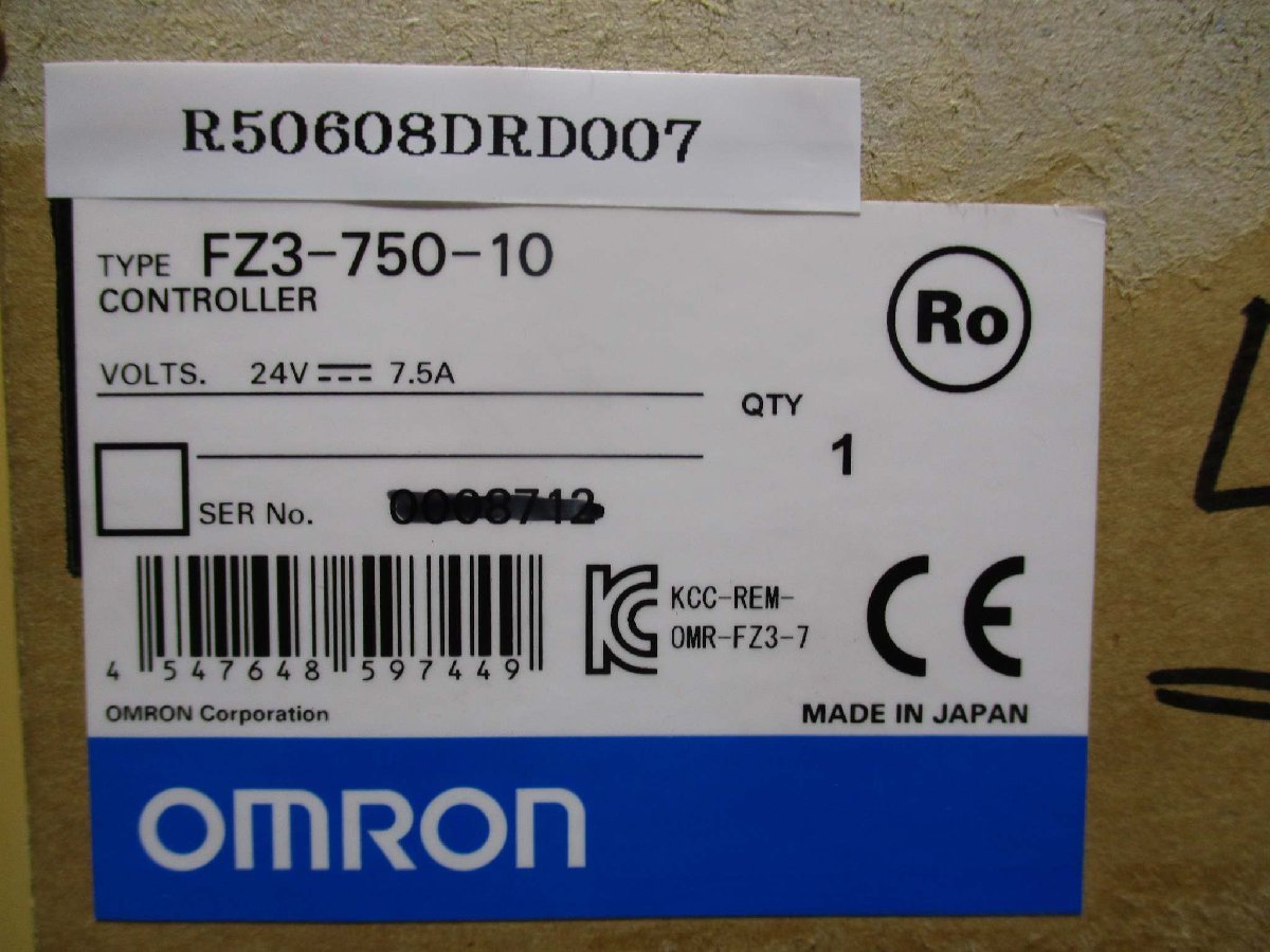 OMRON FZ3-750-10 24V 7.5A Controller [o1115541807]