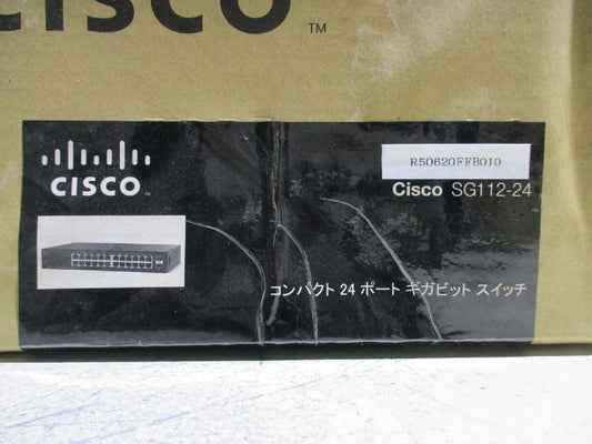 Cisco Systems SG112-24 Compact 24-Port Gigabit Switch [e1115546667]