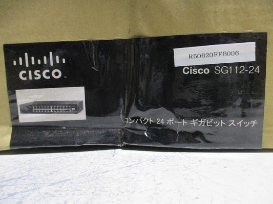 Cisco Systems SG112-24 Compact 24 Port Gigabit Switch [g1115543444]