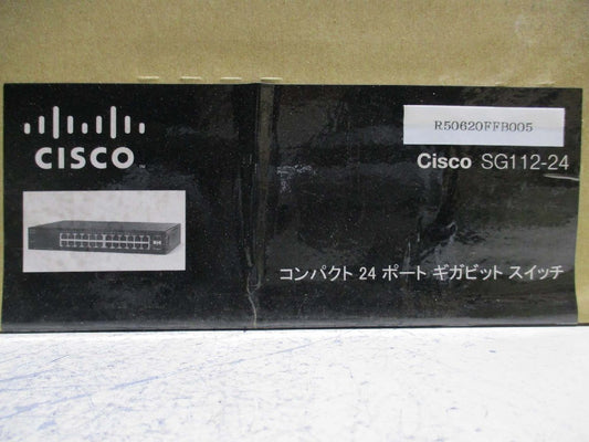 Cisco Systems SG112-24 Compact 24 Port Gigabit Switch [u1115544297]