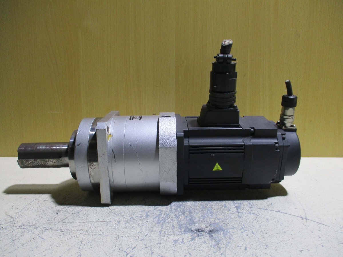中古 MITSUBISHI AC SERVO MOTOR HC-RP103B 1KW/ABLE REDUCER VRGS-45D120-1000(R50623GGE031) [q1115544977]