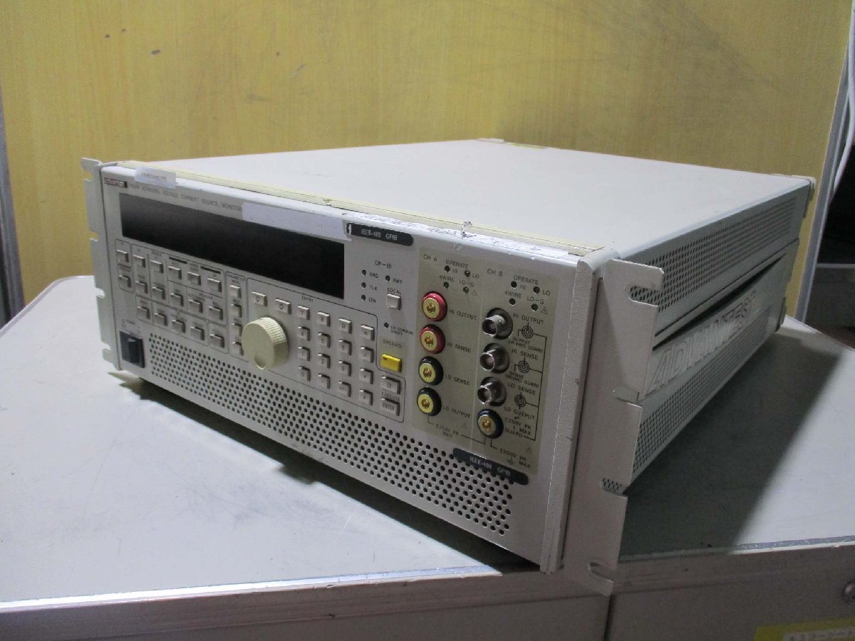 ADVANTEST R6246 Voltage Current Source Monitor DC Generator [k1115542942]