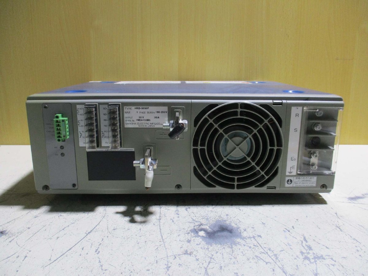 SANSHA ELECTRIC HKD-3030F Power Supply 30V 30A for Metal Surface Treatment [o1115541677]